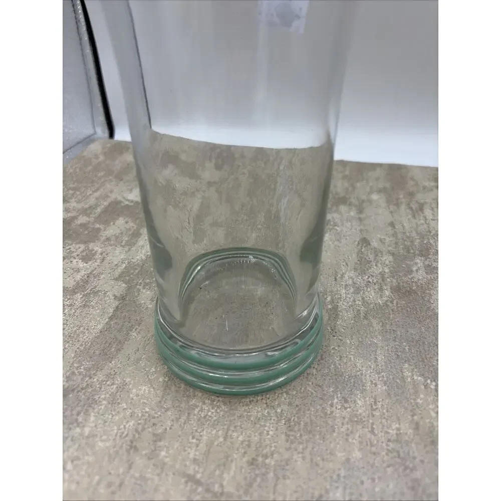 Vintage Fiesta Homer Laughlin Retired 16 Oz. Tumbler Green Colored Rings